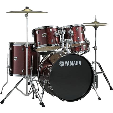 Yamaha Stage Custom Drum Set Rental - Cranberry Red – California ...