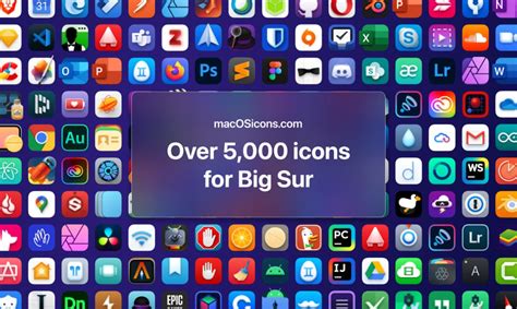 Free 5000+ macOS app icons in the style of macOS Monterey, Big Sur ...