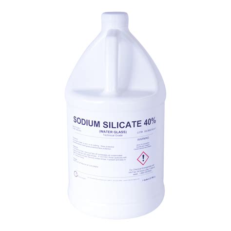 Sodium Silicate 40%- 1 Gallon