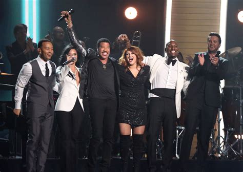 Watch several pop, country, and R&B singers perform a Lionel Ritchie ...