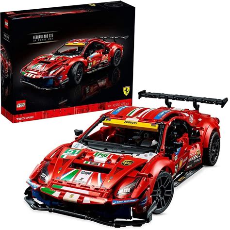 Lego Technic Ferrari 488 GTE AF Corse #51 42125 | Loja da Criança