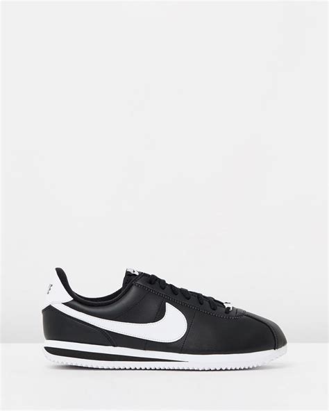 Nike Cortez Basic Leather Black & White - 95Gallery.com