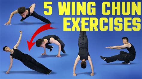 5 Wing Chun EXTREME Training Exercises & Fitness Workout 1-5 | Wing ...