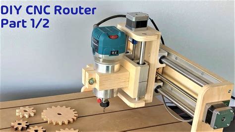 DIY CNC Router Part 1 // Building a Small CNC Router - YouTube