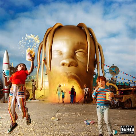 Travis Scott Unveils 'Astroworld' Album Cover & Track List | HipHop-N-More