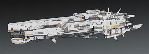 ArtStation - ZX-X05, Heng Z | Spaceship design, Concept ships ...