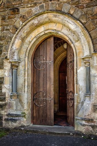 Church Door Open Stock Photo - Download Image Now - iStock