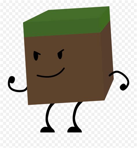 Grass Block In The Huang Island Wiki Fandom - Bfdi Grass Block Png ...