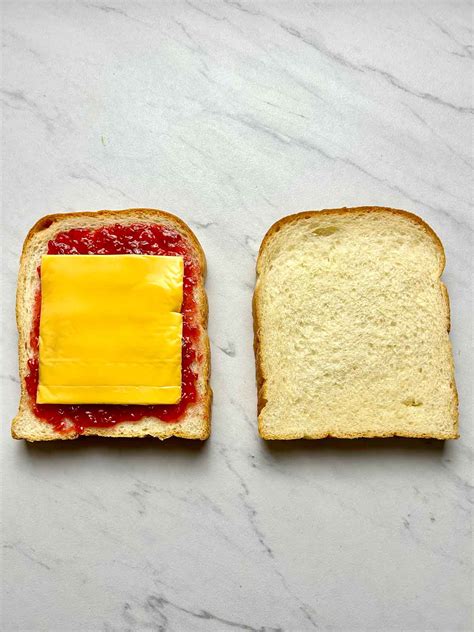 Jam and Cheese Sandwich