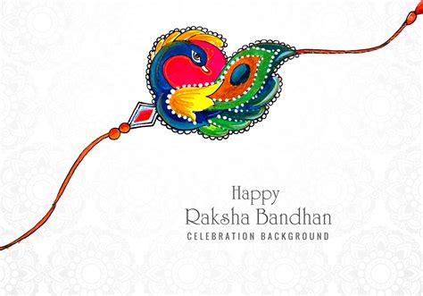 Decorated rakhi for Indian festival 1234230 Vector Art at Vecteezy