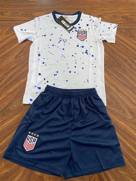 Team USA Soccer Womens World Cup Kids Uniforms Customizable - Etsy