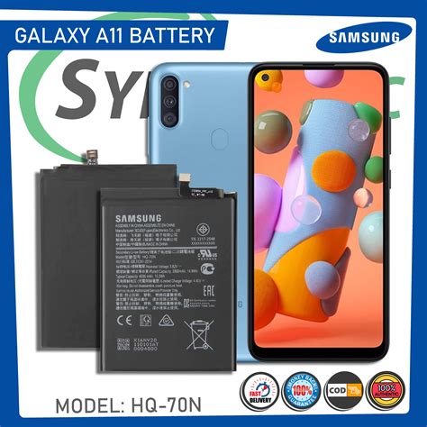 For Samsung Galaxy A11 Battery Original, Fit A115, SM-A115, Model: HQ ...