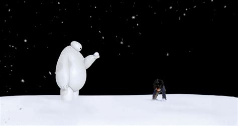 Disney — Snowball fight!