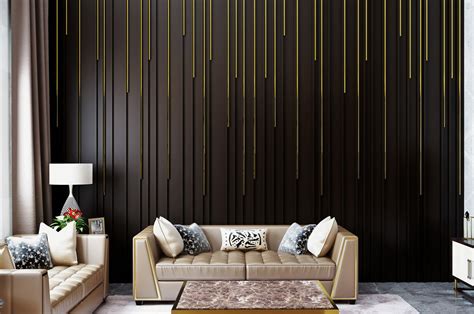 Living Room Paneling Designs