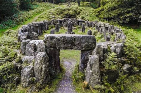 The Druid's Temple or Druids' Circle The Birkrigg stone circle a Bronze ...