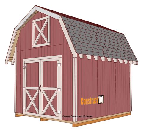 Free Shed Plans - with Drawings - Material List - Free PDF Download