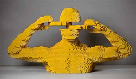 Huge sculptures and iconic artworks recreated using over one million ...