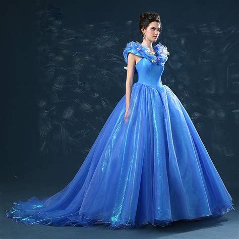 Cinderella Ball Gowns Women Evening Dresses Custom Made Long Prom ...