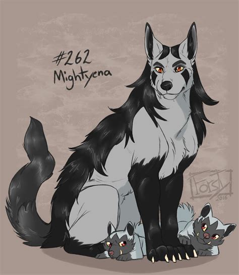 Mightyena by forstyy on DeviantArt