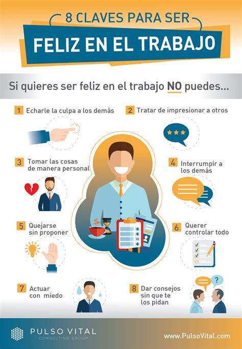 Pulso Vital - 8 Claves para ser feliz en el trabajo