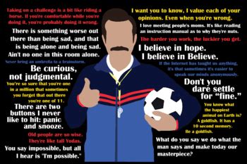 Classroom Poster - Ted Lasso Quotes by Sinead Nelson | TpT