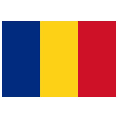 Romania Flag Color Codes