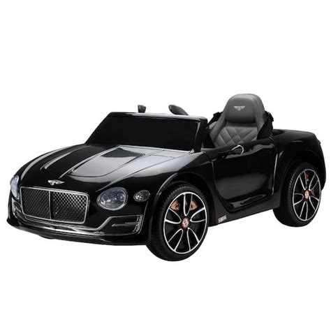 TOBBI 12-Volt Kids Electric Car with Remote Control Licensed Bentley ...