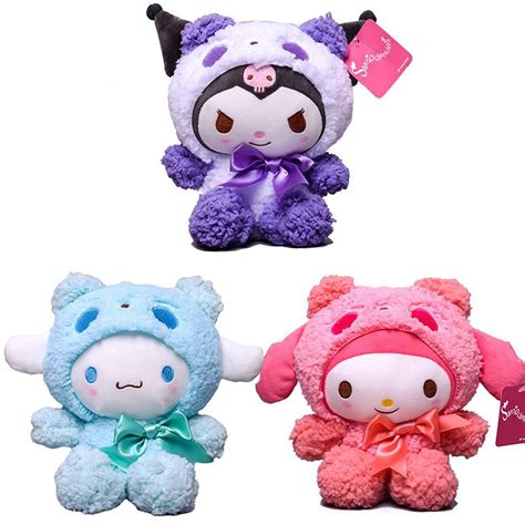 Buy Cute Anime Kuromi Plush Kawaii Sanrio Plush My Melody Series Plush ...