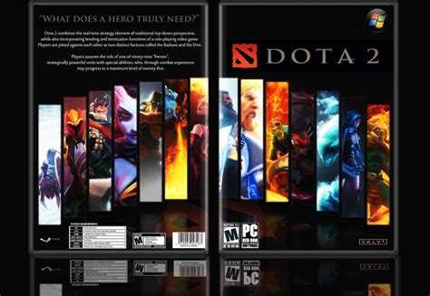 Dota 2 PC Box Art Cover by Alessandro