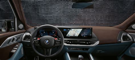 The interior of the BMW XM: progressive luxury