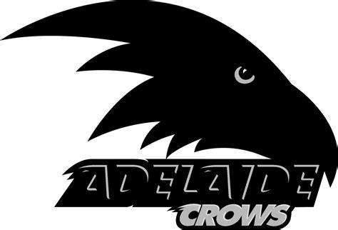 Adelaide Crows Logo Black and White – Brands Logos