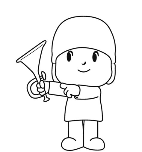 Free Printable Pocoyo Coloring Pages For Kids