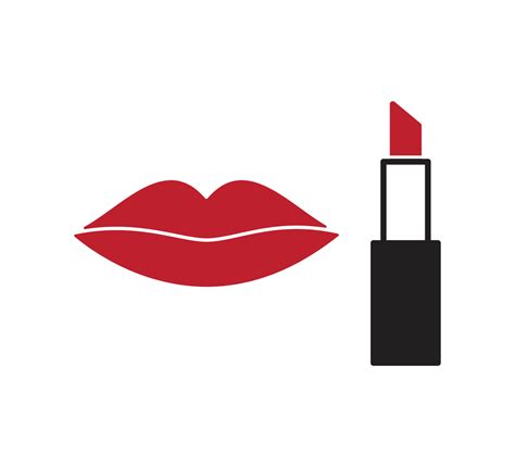 Lipstick icon vector logo design template 7167141 Vector Art at Vecteezy