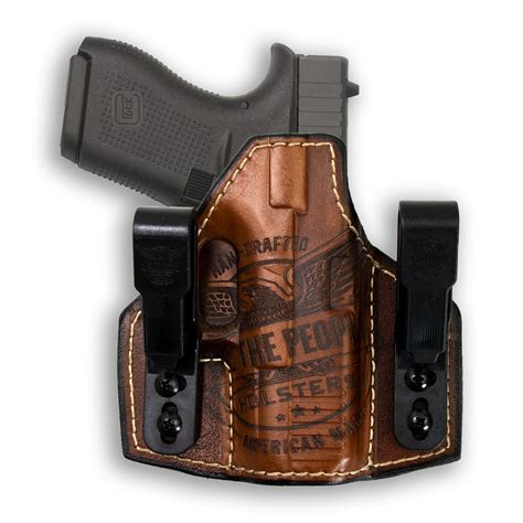 Glock 43/43X Independence Leather IWB Holster