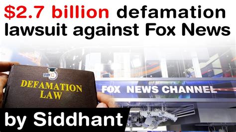 Defamation Case against Fox News - Smartmatic files $2.7 billion ...