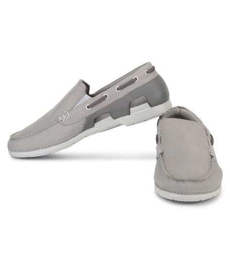 Crocs Gray Slip-on Casual Shoes - Buy Crocs Gray Slip-on Casual Shoes ...