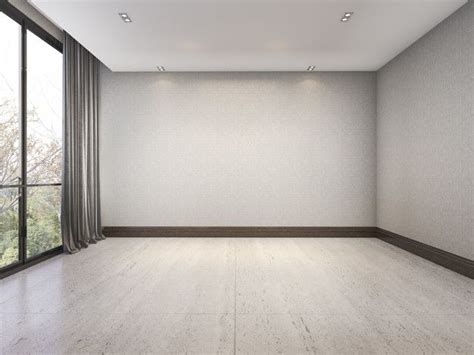 Premium Photo | 3d rendering empty white minimal room with nice ...