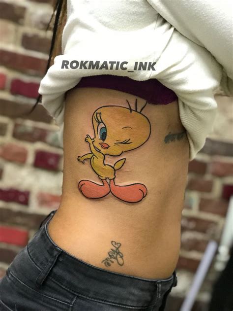 Tweety bird tattoo by rokmatic_ink | Cartoon tattoos, Birds tattoo, Tattoos