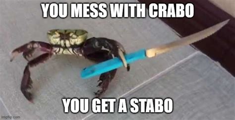 Crab with Knife - Imgflip