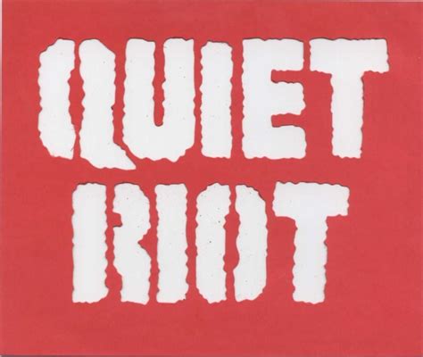 Quiet Riot Logo - LogoDix