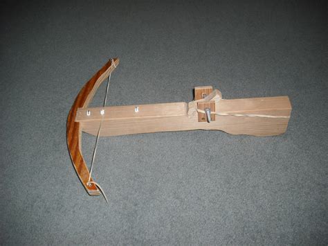 Homemade Crossbow : 5 Steps - Instructables