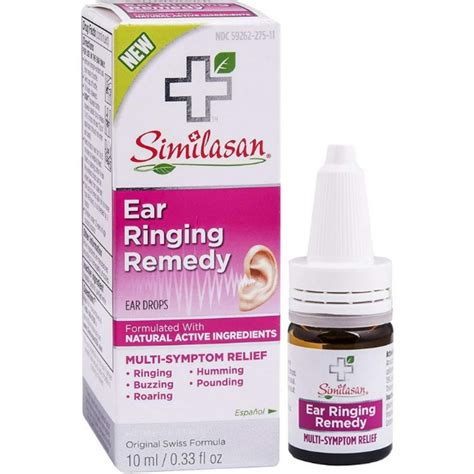 2 Pack - Similasan Ear Ringing Remedy Ear Drops, 0.33 oz - Walmart.com ...