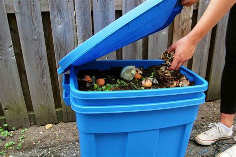 How to Make a Compost Bin Using Plastic Storage Containers