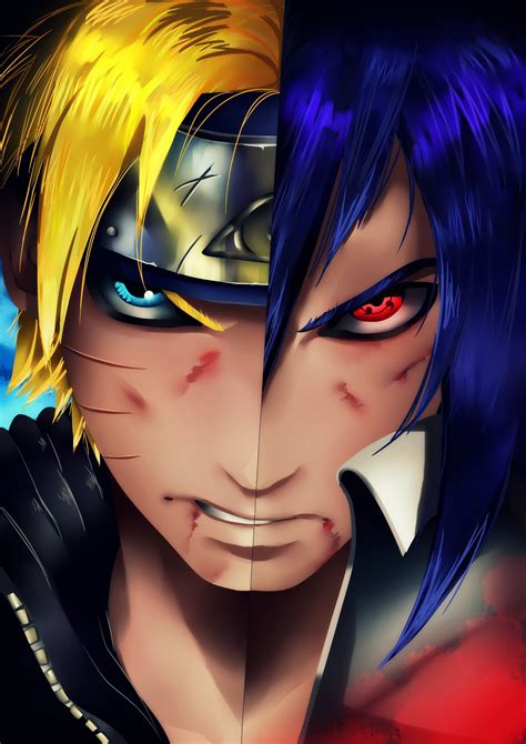 Sasuke And Naruto Fan Art