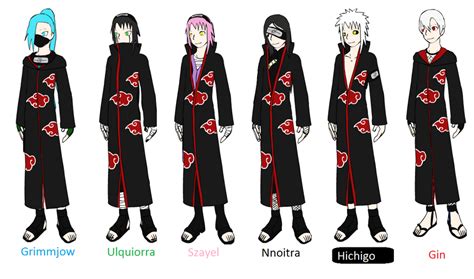 Akatsuki Members by InsaneNekoSister on DeviantArt