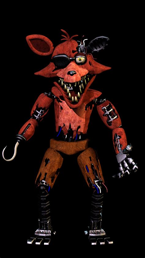 Enhanced Withered Foxy by AndyDatRaginPurro on DeviantArt