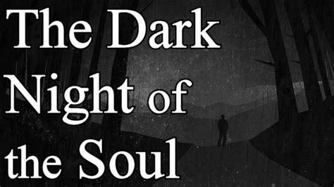 The Dark Night of the Soul / Spiritual Depression - Psalm 42 Sermon ...