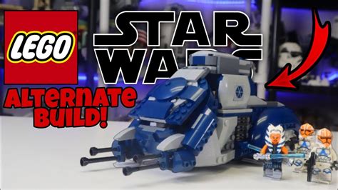 INSANE LEGO AAT SEPERATIST TANK ALTERNATIVE MTT TRANSPORT BUILD! 75283 ...