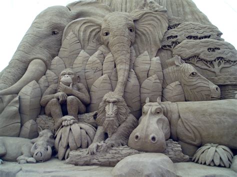 An Insight Of Me: Sand Sculptures