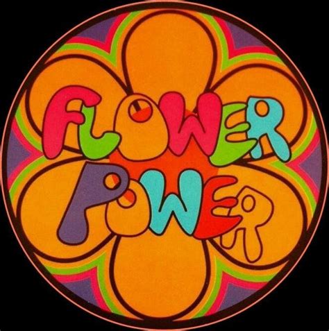 Flower Power 60s Hippie Art - Flowers Power Photos